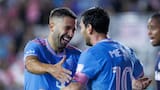 El Inter Miami arrolla al New England con triplete de asistencias de Messi
