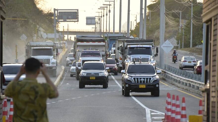 ‘Operación tortuga’ por posible reactivación de cobro en peaje Papiros