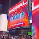 Criss y Ronny, en las pantallas del Times Square de Nueva York