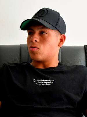 La lesión de Léider Berdugo en la pésima cancha del estadio Sierra Nevada de Santa Marta en el Unión-Junior