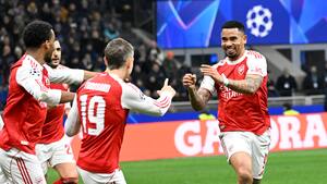 Gabriel Jesús hace más líder al Arsenal y le descuadra las cuentas al Inter