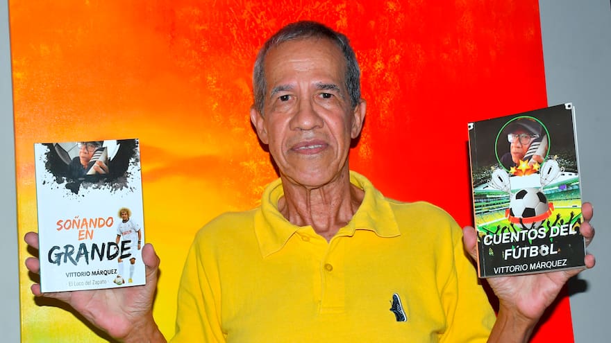 Vittorio Márquez, el ex jugador de Junior que se volvió escritor