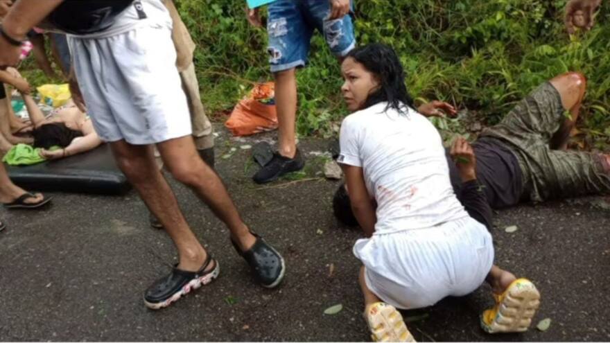 En Tubará: siniestro vial deja a una mujer y a un hombre heridos