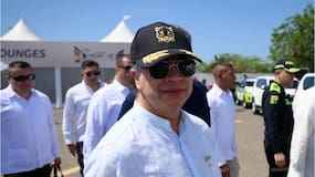 Presidente Gustavo Petro llegó a Santa Marta para liderar la IV Cumbre CELAC–UE