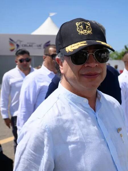 Presidente Gustavo Petro llegó a Santa Marta para liderar la IV Cumbre CELAC–UE