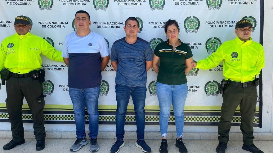 Envían a prisión a presuntos testaferros de alias Caja Grande