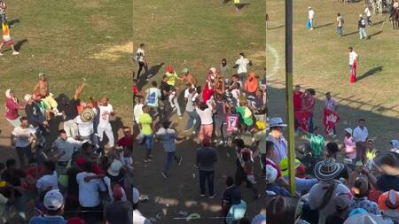 Video: empresario lanzó billetes de 50.000 y 100.000 pesos en las corralejas de Sincelejo