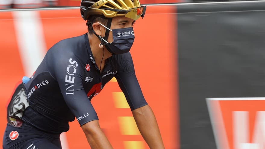Richard Carapaz abandona la 76 Vuelta a España
