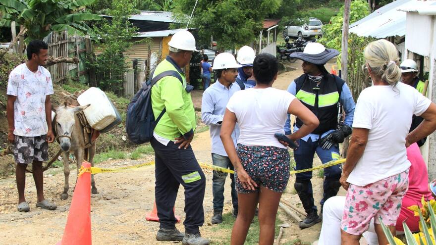 En Altos de La Victoria, Turbaco, legalizarán el servicio de energía