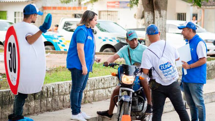 Tránsito del Atlántico busca mejorar la seguridad de más de 20 mil estudiantes