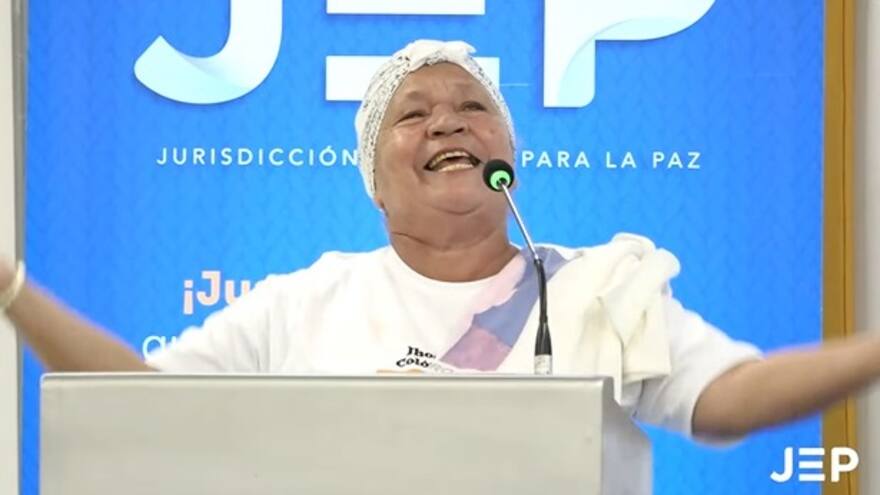 Vilma Ayala no le perdona al Ejército ni a nadie el crimen de su hijo