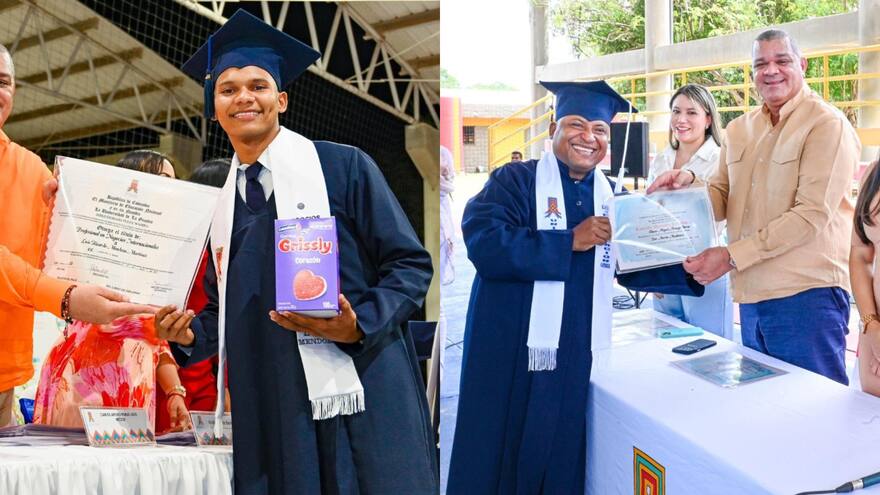 La historia de dos guajiros que pagaron su carrera vendiendo dulces y loterías