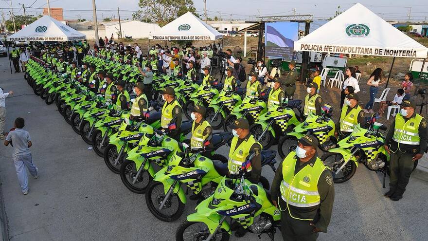 Presidencia envió motos y recursos para incrementar la seguridad en Córdoba