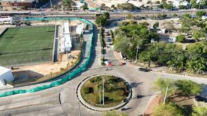 A través del programa ‘Vías para la Felicidad’ recuperan la malla vial de Chambacú, en Cartagena