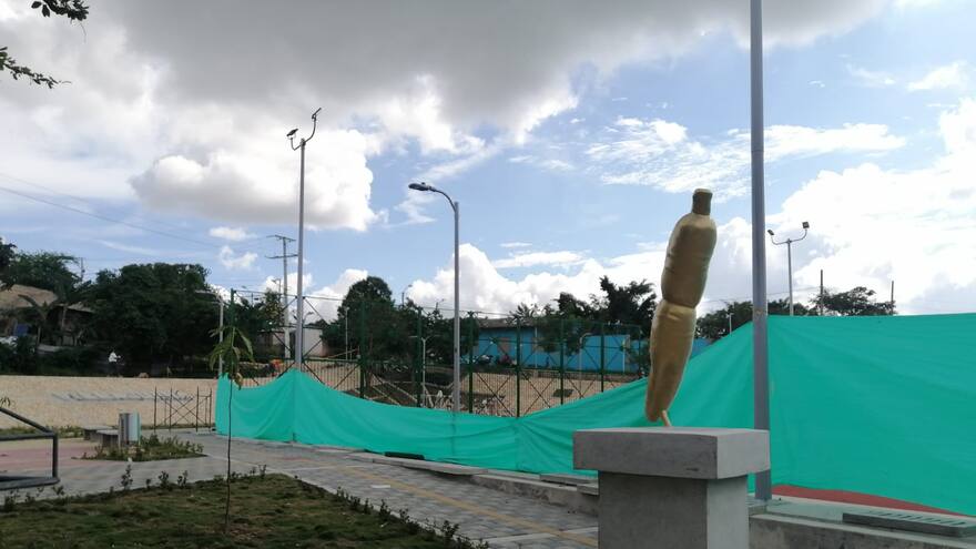 El Parque de la Yuca, en Sincelejo, está a punto de ser entregado