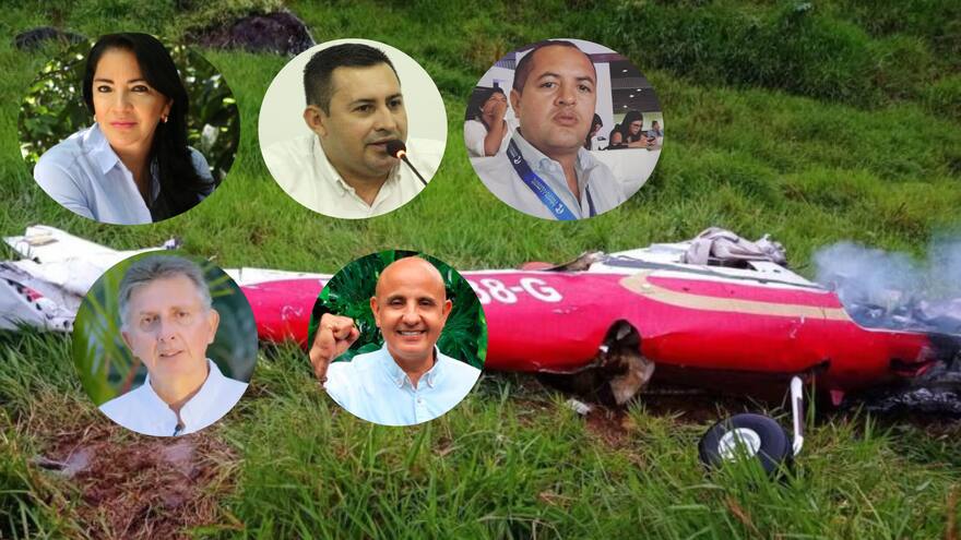 Exsenadora Nohora Tovar, Felipe Carreño, precandidato a la Gobernación del Meta y otros miembros del Centro Democrático, las personas que murieron en accidente en Boyacá