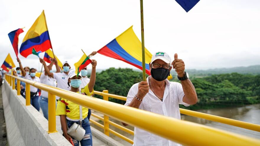 Inauguran el puente Catalino Parra que une a San Estanislao y Soplaviento