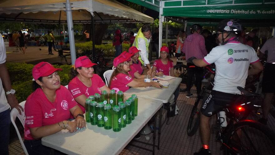 Feria de salud y lazo humano rosa, agenda de eventos distritales