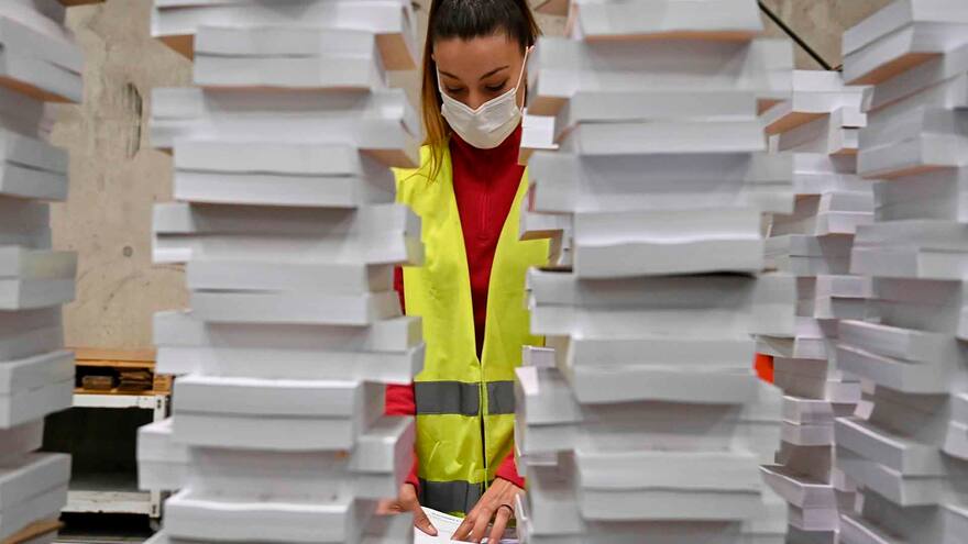 Denuncias de fraude en el voto por correo