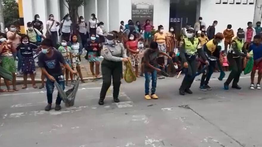 Minga de mujeres se realizó de manera pacífica en Montería