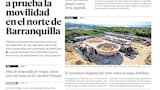 Obras ponen a prueba la movilidad en el norte de Barranquilla