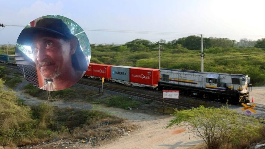 Cesar: murió un hombre arrollado por el tren en Zapatosa