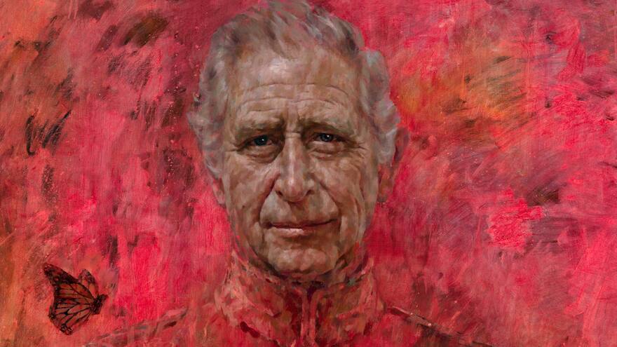 El Palacio de Buckingham revela el primer retrato oficial de Carlos III