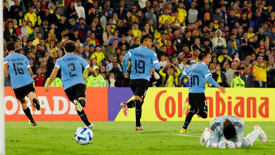 Colombia 0, Uruguay 1: los arqueros marcaron la diferencia