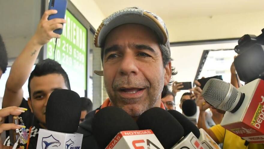 Alejandro Char deja en el aire que Daniel Mantilla jugaría en Junior