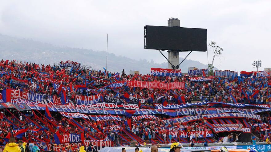 Medellín-Águilas, primer partido de la Liga con público