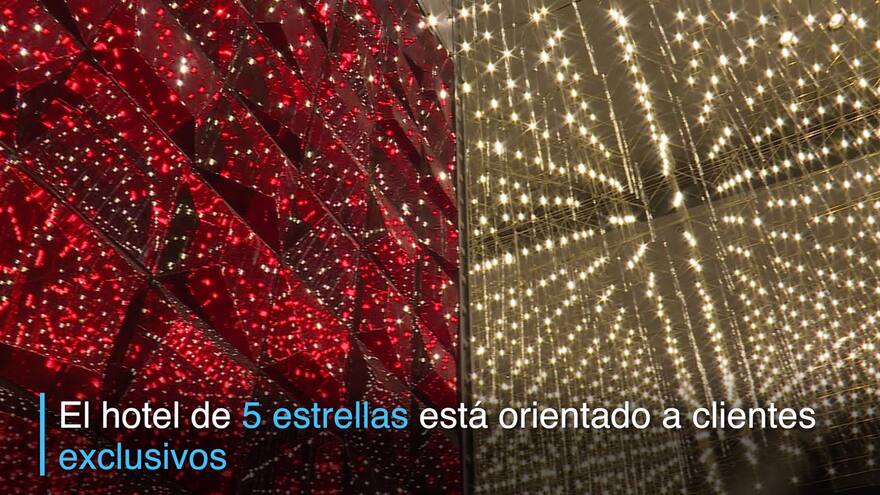 En video | Este es el hotel 5 estrellas construido en una fosa de 88 metros