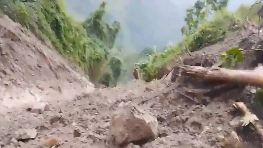 Avalanchas mantienen incomunicado el corregimiento San José de la Montaña, en Norte de Santander