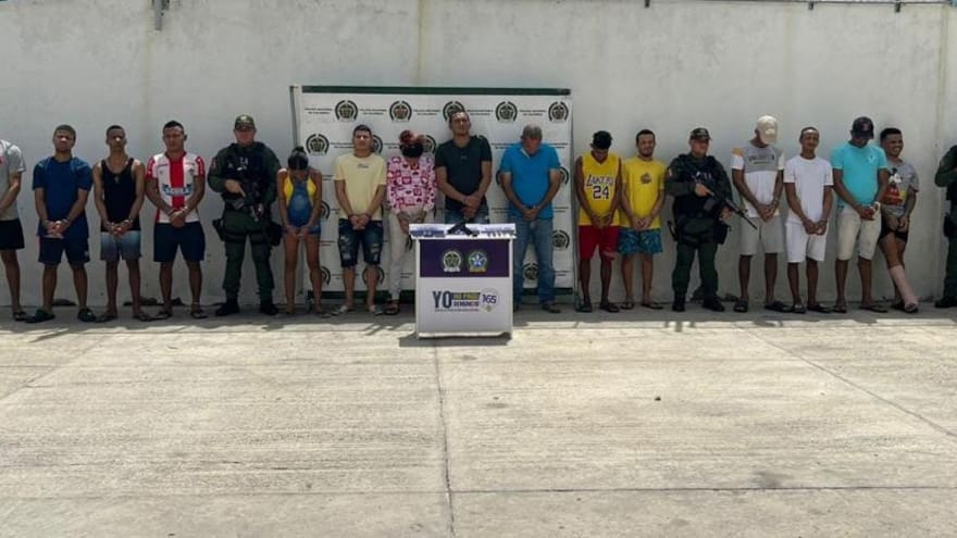 Operación Jacob de la Policía Nacional en Cartagena: cae red acusada de 25 casos de sicariato