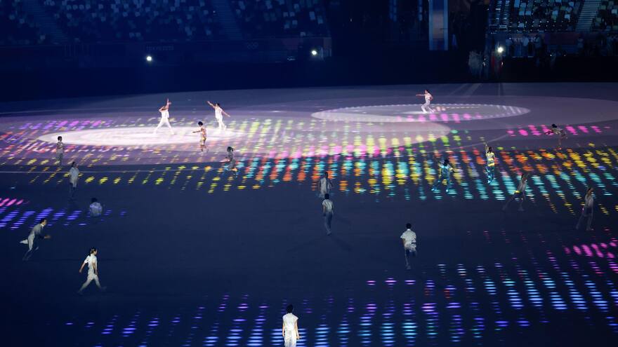 Japón homenajea a su cultura tradicional y pop en la inauguración de los JJOO