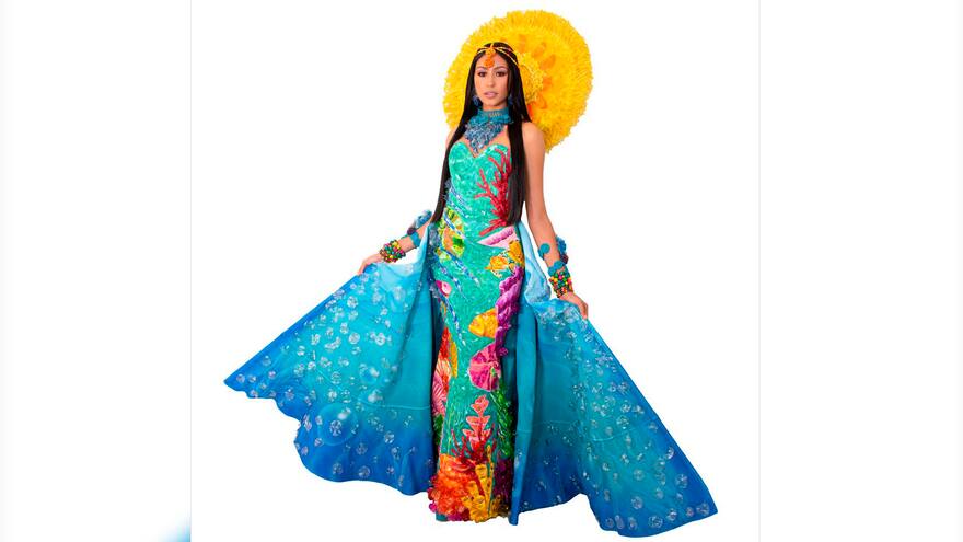 Sucre ganó premio al mejor traje artesanal en Reinado Nacional de la Belleza