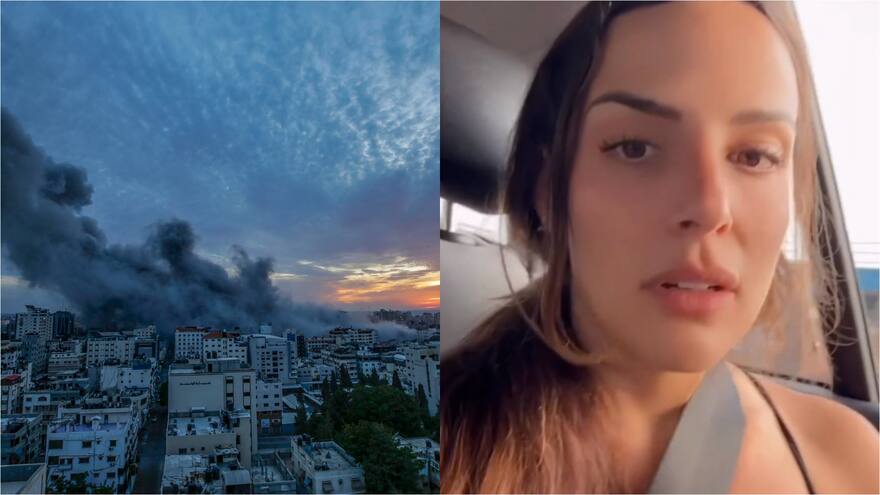 Exreina del Carnaval, Stephanie Mendoza, vivió momentos de tensión en Israel