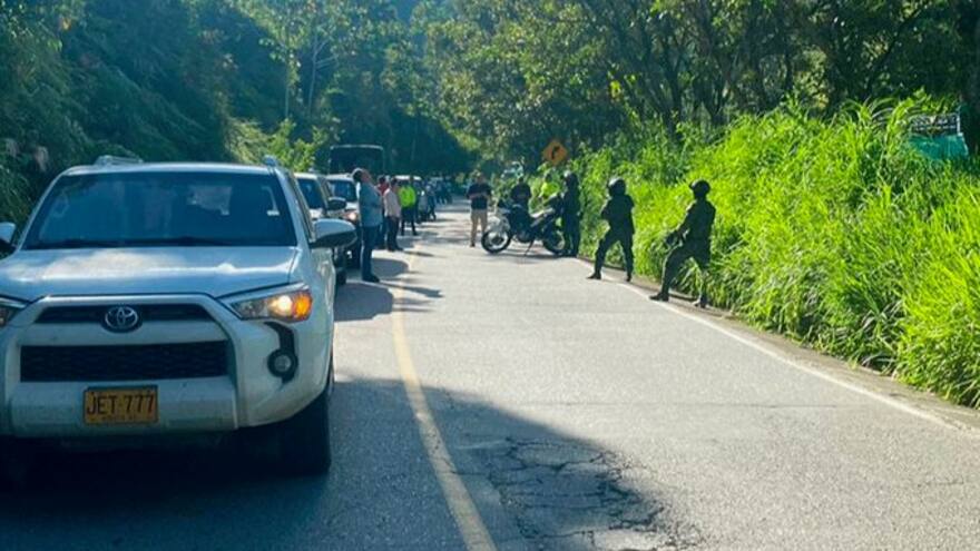 Ejército ubicó una caravana de la UNP en la que iban disidentes de las Farc en Antioquia