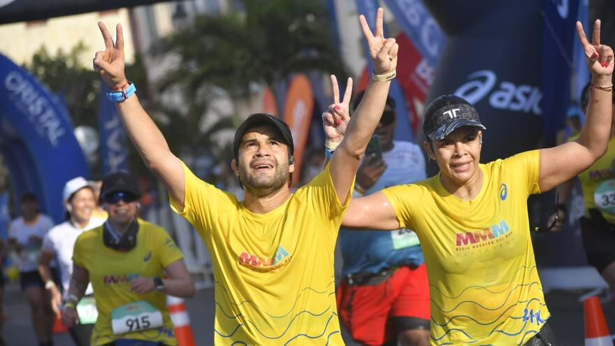 La Media Maratón del Mar se tomó Cartagena