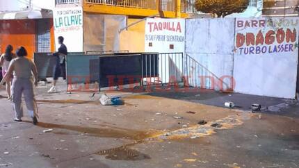 Vuelve y juega: balacera en un bazar de Soledad deja múltiples heridos