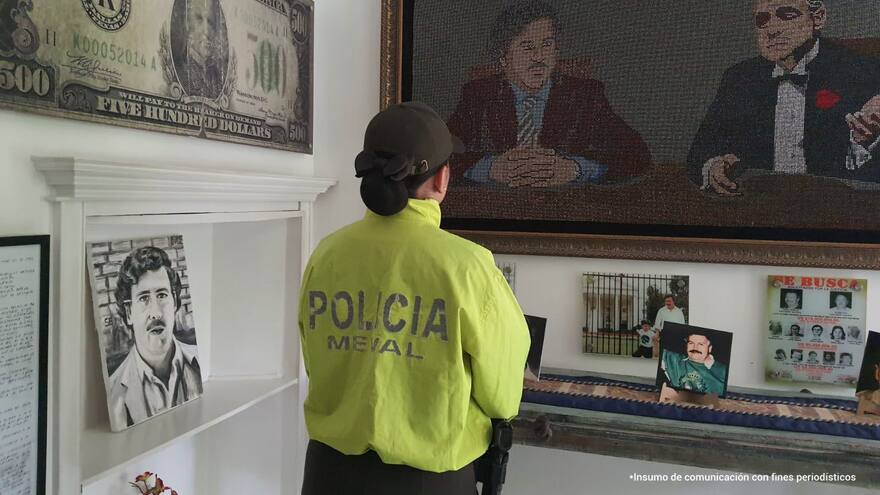 Fiscalía ocupa bien de Pablo Escobar en Medellín avaluado en $12 mil millones