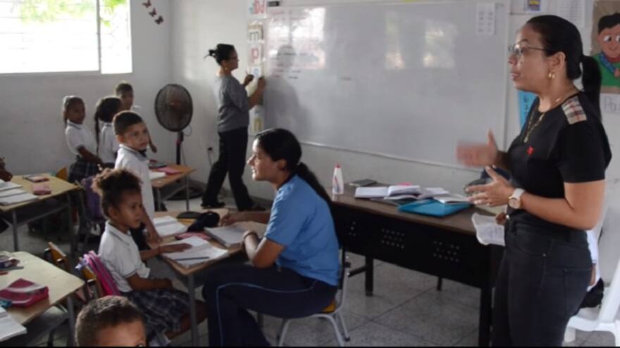 Entregan cuatro nuevas aulas en IE Mixta de Ponedera