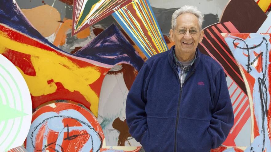 Murió Frank Stella, pintor minimalista estadounidense