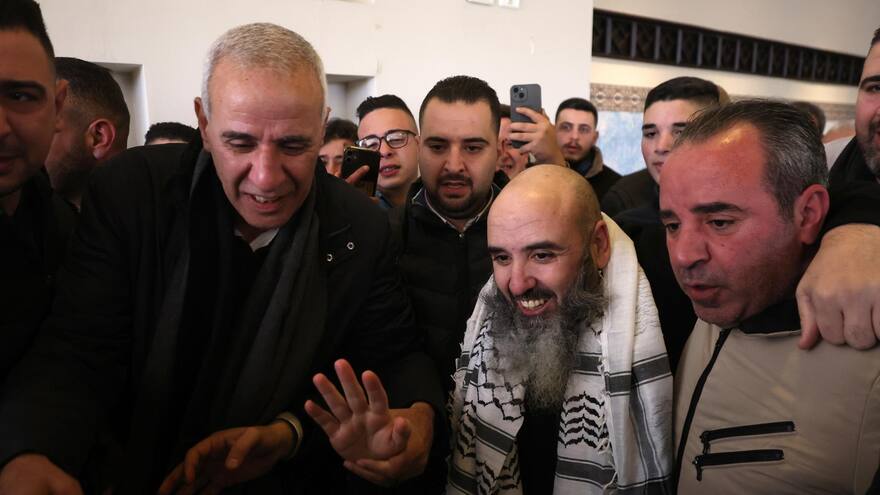 Los principales presos palestinos liberados este sábado por Israel