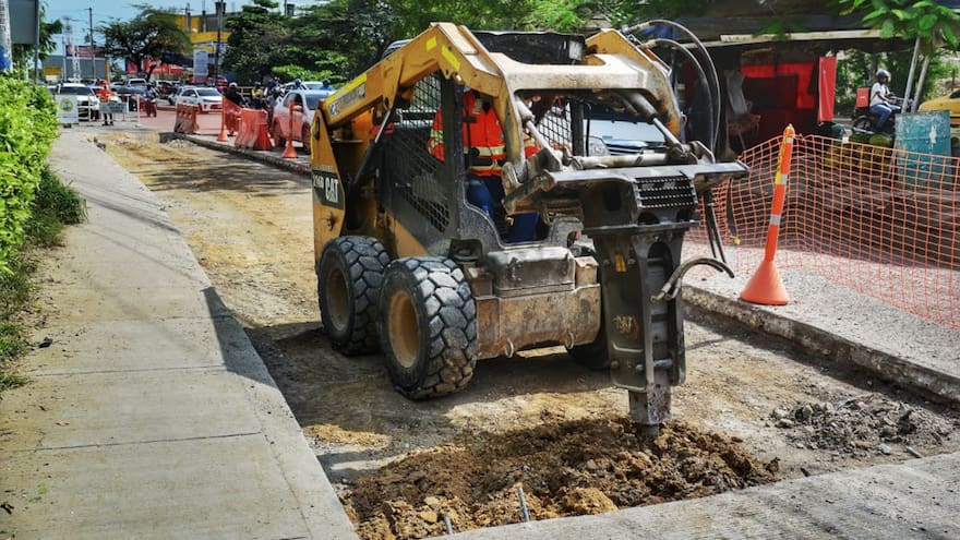 Arrancaron las obras en la Avenida Pedro Romero y la vereda Tierra Baja, en Cartagena
