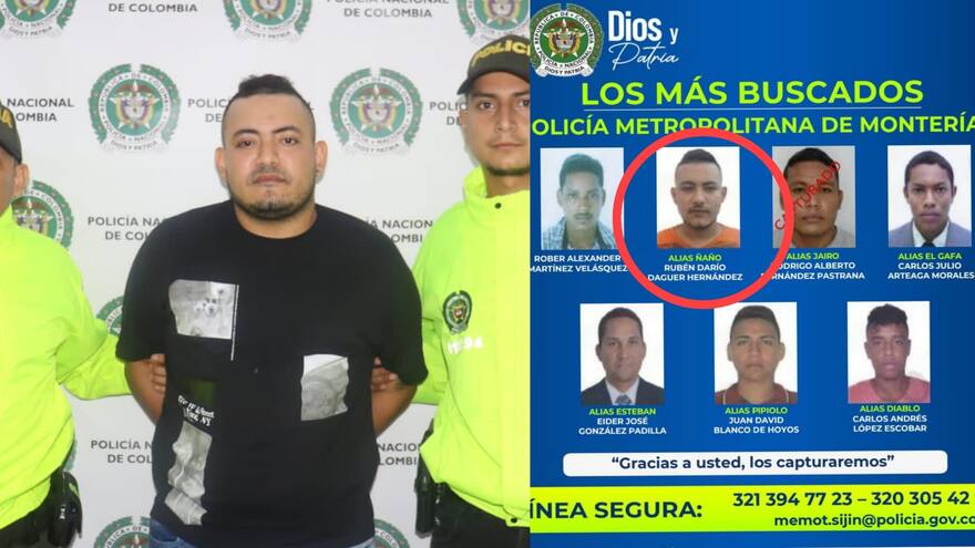 En Cereté cae uno de los más buscados por la Policía de Montería