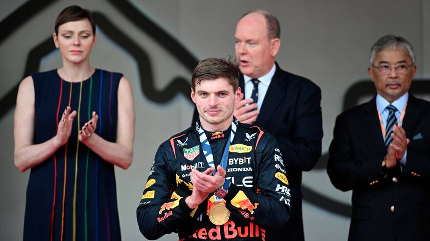 Verstappen se impone en Mónaco y es más líder que nunca del Mundial de Fórmula Uno