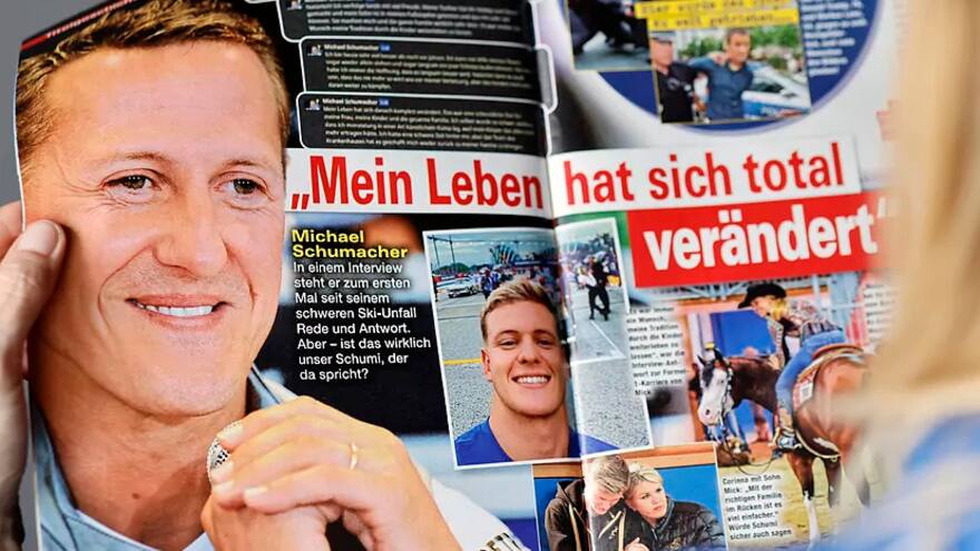 Una directora de revista fue destituida por publicar falsa entrevista con Michael Schumacher
