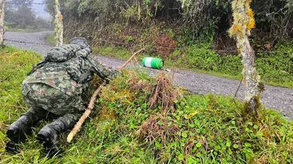 Otro artefacto explosivo fue hallado en vías del Norte de Antioquia