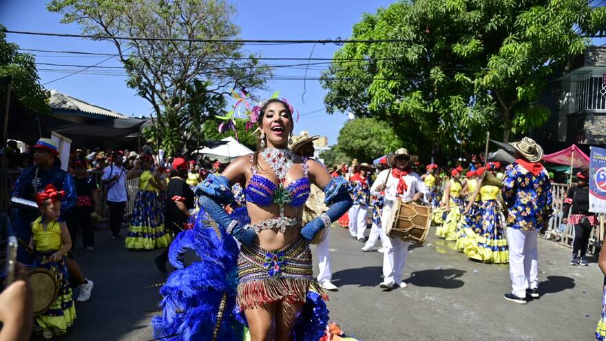 Carnaval de Barranquilla 2024: La fantasía de Natalya Ruíz brilló en la Gran Parada Carlos Franco