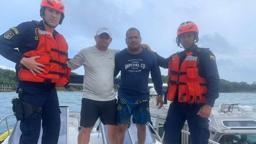 Magdalena: Rescatan a tres personas en un yate a la deriva cerca de Santa Marta